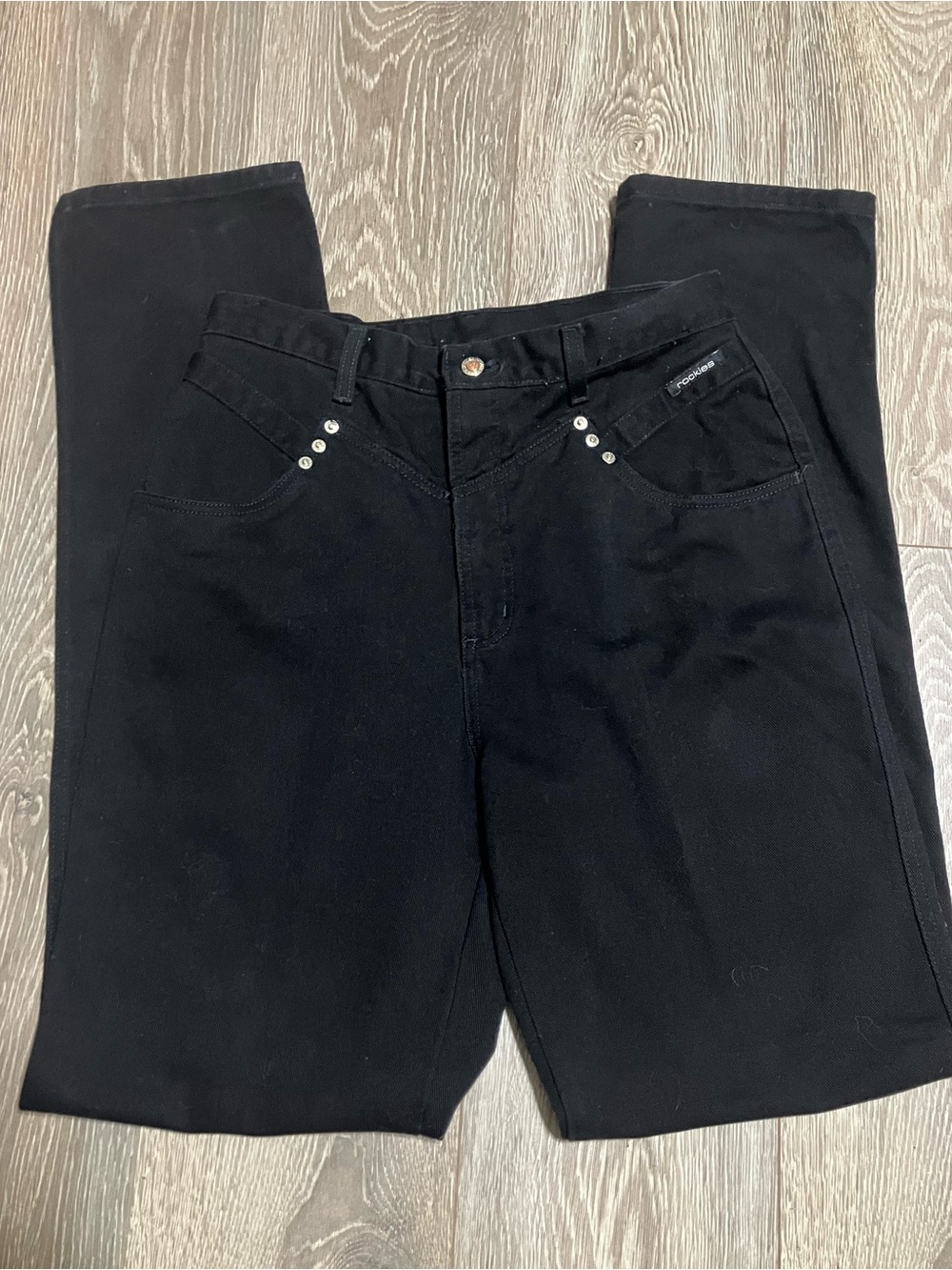 ✨Vintage✨Y2K✨ Black Bareback Rockies EUC!
